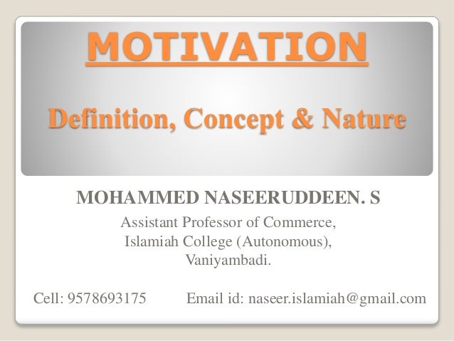 define motivate