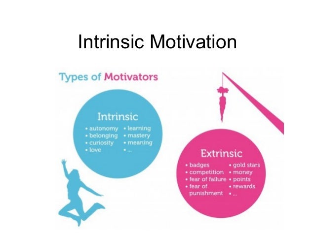 Intrinsic versus extrinsic Motivating Lasting Change in 
