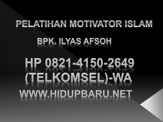 Pelatihan Motivator islam