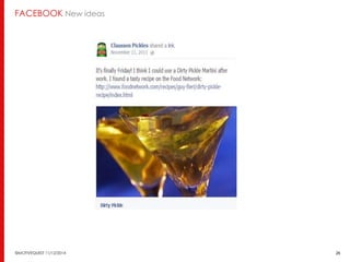 FACEBOOK New ideas 
©MOTIVEQUEST 11/12/2014 26 
 