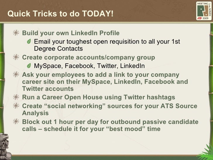 Adp Motm 2009 Social Networking Recruiting Passive Candidates