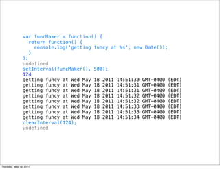 Basic Scheduling with setTimeout & setInterval | PDF