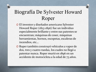 Howard Roper Motocicleta (1) | PPTX