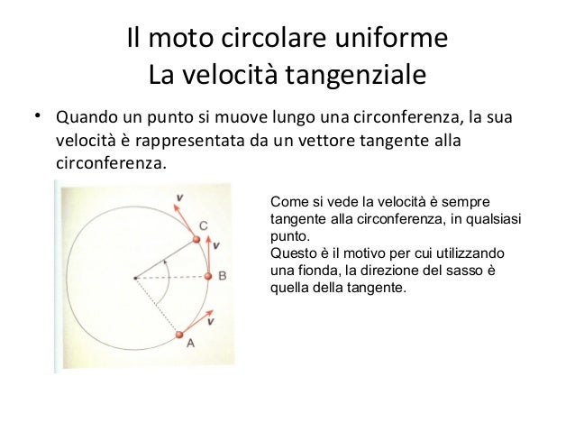 Verifica Sul Moto Circolare Uniforme