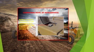 COMPROBAR/NIVEL DE REFRIGERANTE
Mantenga el nivel de
refrigerante a 13 mm
como maximo de la
parte inferior del tubo
de llenado 6 en la
plancha en “L”.
 