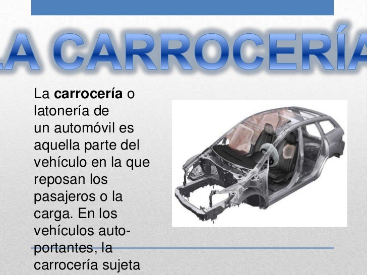 Partes externas de un vehiculo