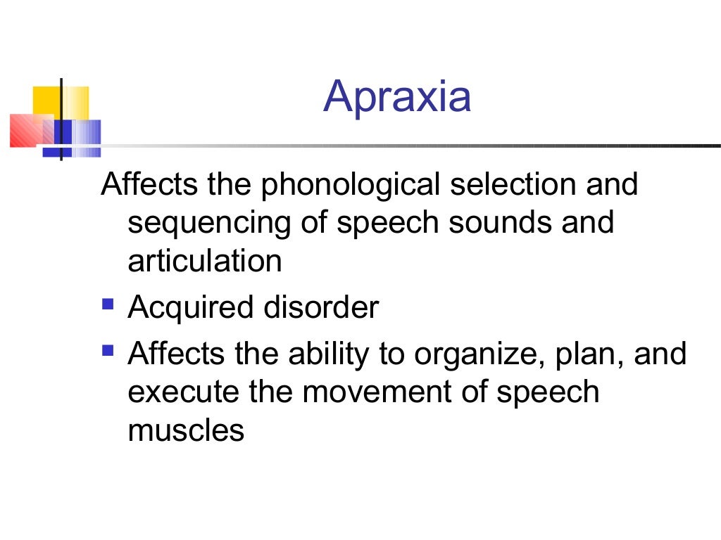 Motor Speech Disorders