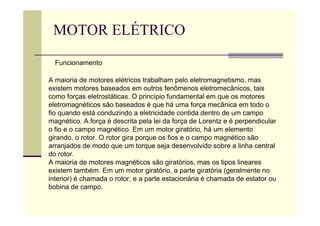 Imagens vetoriais Motor elétrico