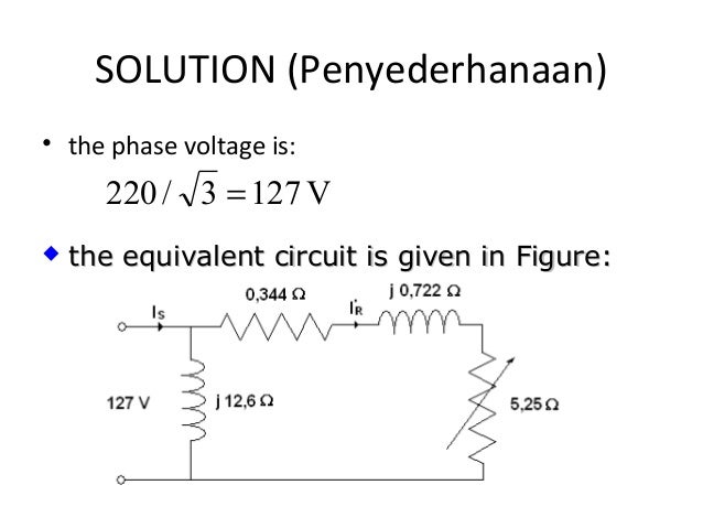 Contoh Soal Motor Induksi 3 Fasa