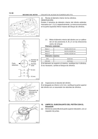 Motor+2KD-FTV+toyota+vigo.pdf, desarmado y armado del motor | PDF
