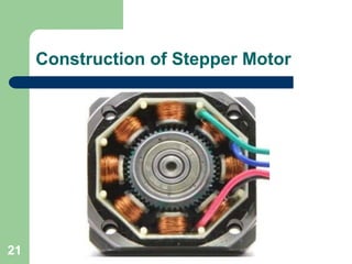 Motor Control Relay, Pwm, DC and Stepper Motors PPTX