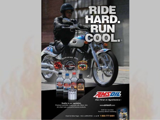 AMSOIL Motorcycle oil and Filters equal exceptional ...