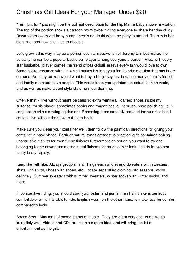 baby gifts under $20