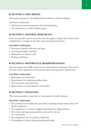 Sample Guide Program For Riders Motorcycle Riders Handbook | PDF