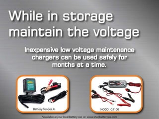Motorcycle Battery Maintenance PPTX