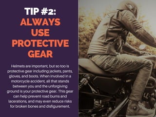 Motorcycle safety tips | PPT