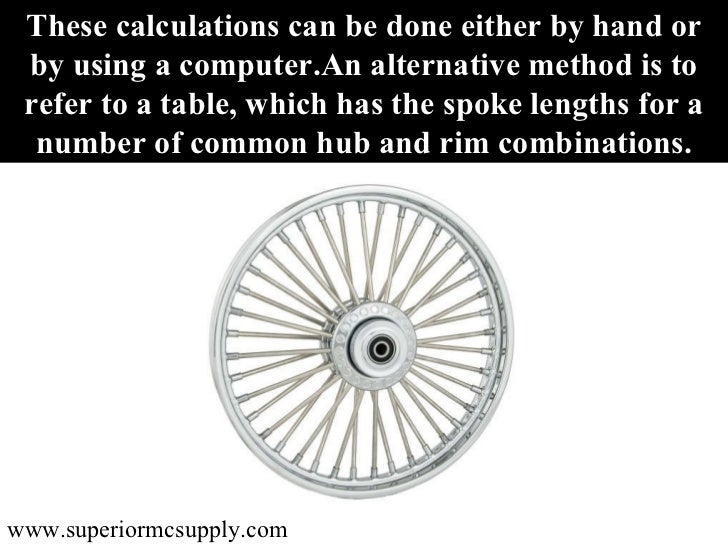 Motorcycle Spoke Wheels