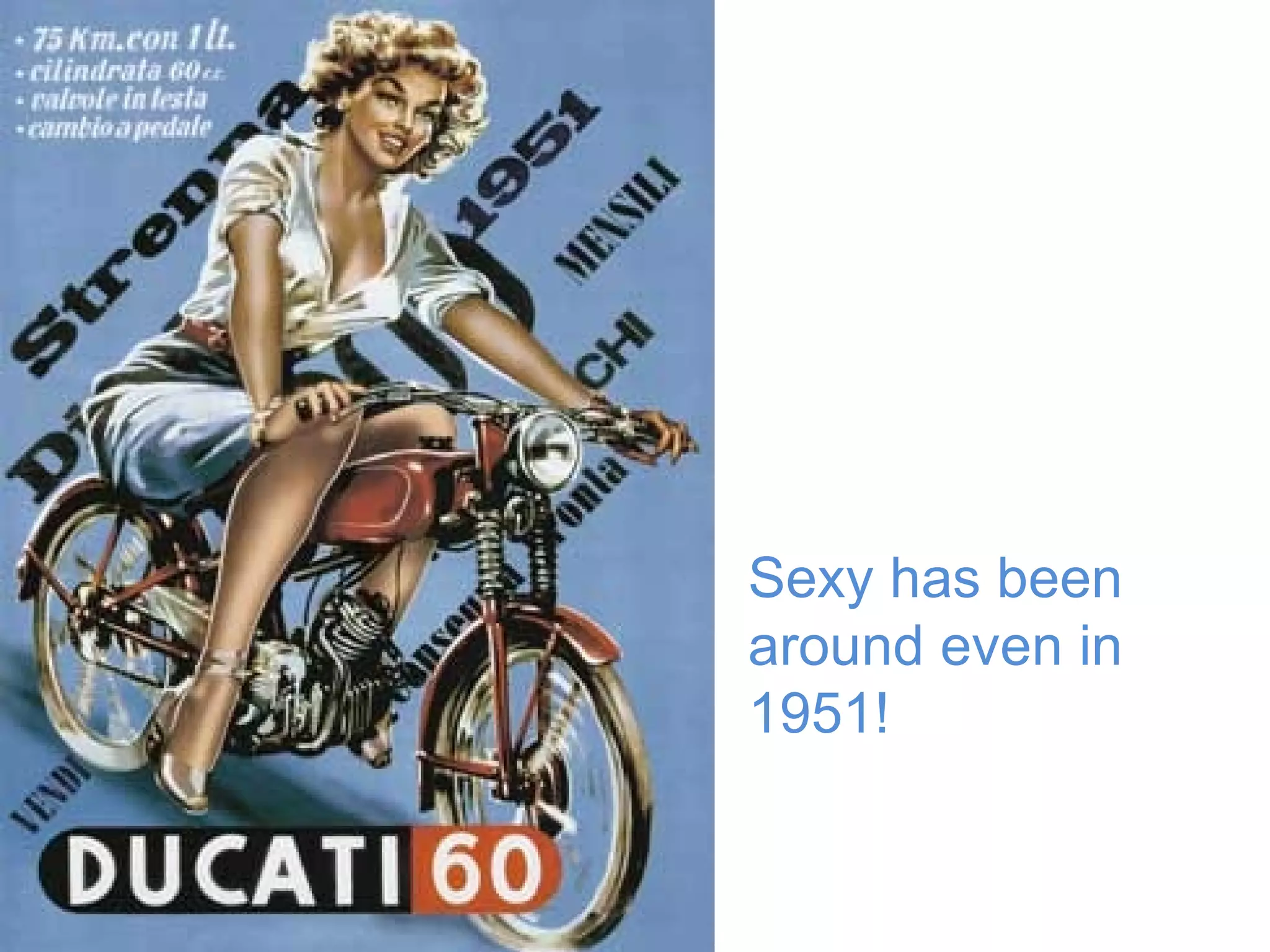 Sexy has been around even in 1951! 