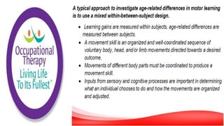 Motor Development and Motor Control