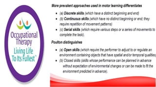Motor Development and Motor Control