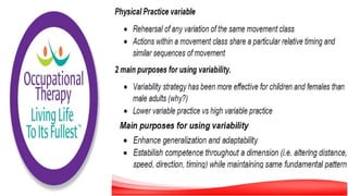 Motor Development and Motor Control