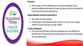 Motor Development and Motor Control