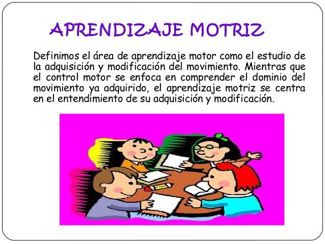 aprendizaje motriz