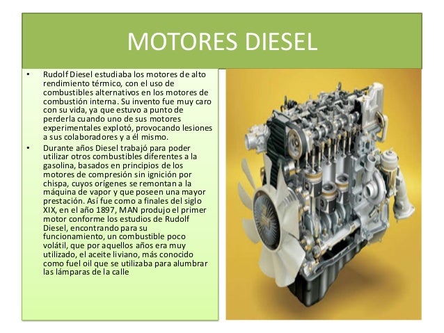 Quien invento el motor diesel