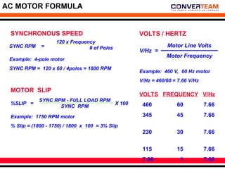 Motor& Drive Basics working presentation | PPT