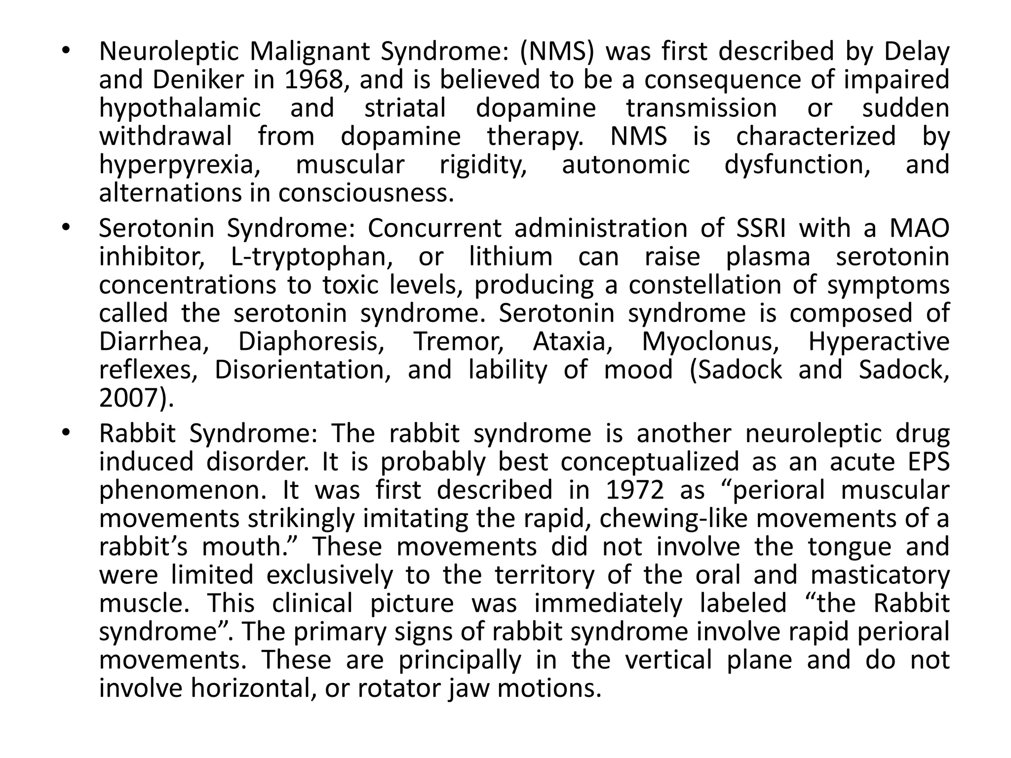 Motor disorders in psychiatry | PPTX