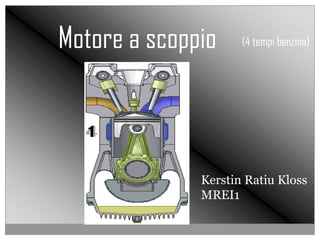 Motore a scoppio     (4 tempi benzina)




              Kerstin Ratiu Kloss
              MREI1
 