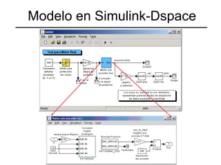 Modelo en Simulink-Dspace 