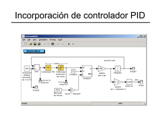 Incorporación de controlador PID 