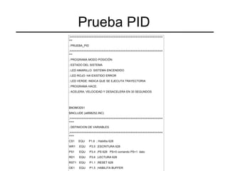 Prueba PID 