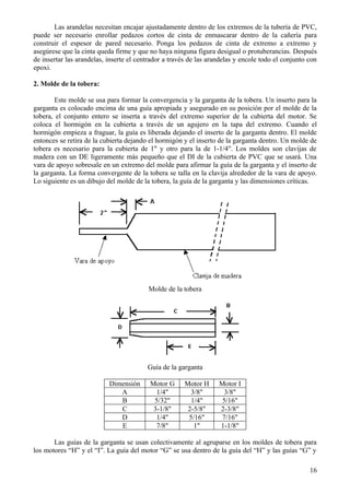 Motores cohete de pvc | DOC