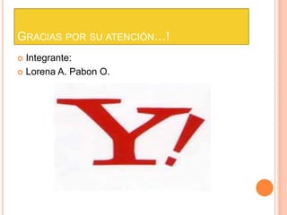Gracias por su atención…!Integrante:Lorena A. Pabon O.