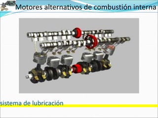 Motores alternativos de combustión interna
sistema de lubricación
 