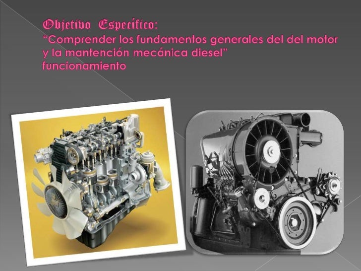 Objetivo general de motores de combustión interna