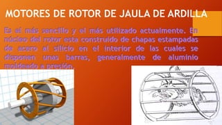 MOTORES DE ROTOR DE JAULA DE ARDILLA 
 