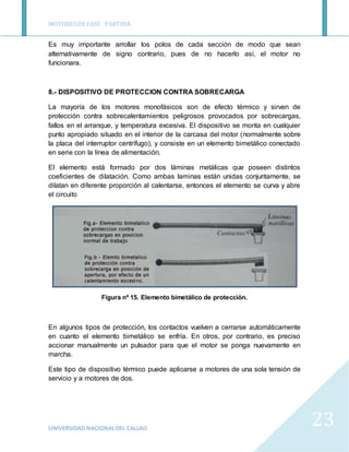 MOTORESDE FASE PARTIDA
UNIVERSIDAD NACIONALDEL CALLAO
23
Es muy importante arrollar los polos de cada sección de modo que ...