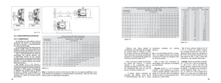74 75
Tabela 10.4.
Observe que estas tabelas já
consideram uma capacidade de condução
de corrente igual ou superior a 125%
da corrente nominal de alimentação do
motor.Além disso, as bitolas consideradas
possuem as correspondentes seções em
milímetros conforme tabela 10.5.
Para o caso dos motores funcionarem
em regime não contínuo, a corrente
nominal a ser considerada para a
utilização das tabelas 10.3 e 10.4 deverá
ser multiplicada pelo fator de ciclo de
serviço, conforme a tabela 10.6.
A seguir, alguns exemplos de
utilização das tabelas, onde faz-se
o dimensionamento dos fios e cabos
condutores utilizados em motores
elétricos.
Ex. 1: um motor trifásico de 30 cv, 2 polos,
380 V, em regime contínuo com corrente
nominal de 43 A deve ser instalado a 48m
do ramal de entrada.
Qual a bitola dos condutores de
alimentação a ser utilizada, se instalados
em eletrodutos?
Solução: sendo In = 43 A (corrente
nominal), L=48m (distância do circuito)
e 380 V (tensão utilizada), observa-se a
tabela 10.4. de onde, para uma distância
de 50m em 380 V e uma corrente de 40 A,
escolhe-se o cabo 8 AWG.
Tabela 10.5.
Ex. 2: dois motores trifásicos de 50
e 75 cv, 4 polos, em regime contínuo
com corrente nominal de 119 e 186 A,
respectivamente, devem ser instalados a
85 e 125 m do ramal de entrada, em uma
rede aérea de 220 V. Qual a bitola dos
condutores a ser utilizada neste caso?
Solução: sendo as correntes nominais,
In1 = 119 A e In2 = 186 A e as distâncias,
l1 = 85 m e l2 = 125 m, com 220 V de
tensão aplicada, utiliza-se para consulta
às tabelas, o somatório das correntes e
a maior distância. Assim, com It = In1 +
In2.:. It = 305 A e l = 125 m, observa-se a
tabela 10.4, onde para uma distância de
150 m em 220 V e uma corrente de 300 A,
Fig. 10.12.
Fig. 10.13.
10.2. Características Elétricas
10.2.1. Alimentação
Ao alimentar um motor elétrico, deve-se
considerar dois tópicos: as características
da rede de serviço e o dimensionamento
dos cabos de alimentação.
As características da rede elétrica devem
obedecer a NBR 17094 que padroniza as
tensões e frequências utilizadas, bem como
as tolerâncias admissíveis para as mesmas.
Para o dimensionamento de cabos de
alimentação dos motores elétricos, que
é determinado através de sua corrente
nominal, obedece-se aos padrões indicados
pela NBR 5410 que estabelece, entre outros
aspectos, os valores máximos de corrente
para cada condutor.
Nas tabelas 10.3 e 10.4, têm-se o
dimensionamentodasbitolasdoscondutores
necessários à ligação de motores através de
eletrodutos e redes aéreas, considerando
a distância dos motores até a entrada
de serviço, a tensão de alimentação e a
corrente máxima dos cabos ou fios, para
comparar com valores de corrente nominal
dos motores.
Tabela 10.3.
Nota: a conexão dos cabos na rede deve ser feita por uma pessoa qualificada e com
muita atenção para assegurar um contato perfeito e permanente. Caso isto não ocorra
trará ao motor um desempenho indesejável.
 