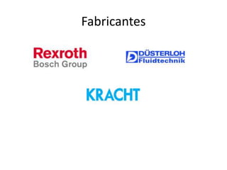 Fabricantes
 