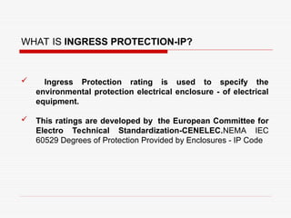Induction Motors Ingress Protection IP55 | PPT | Information and ...