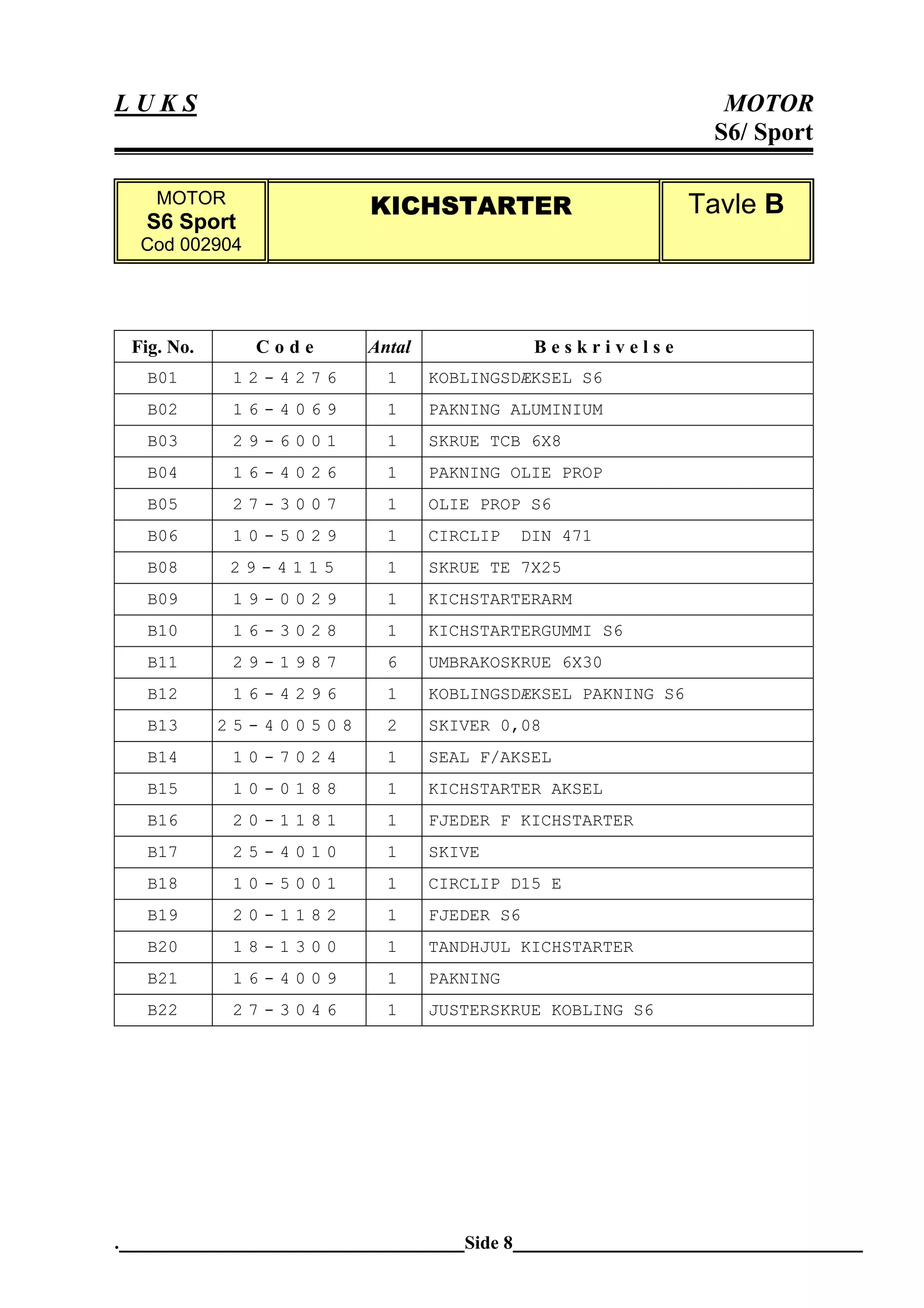 Manual de taller Motorini S9 -S Sport | PDF