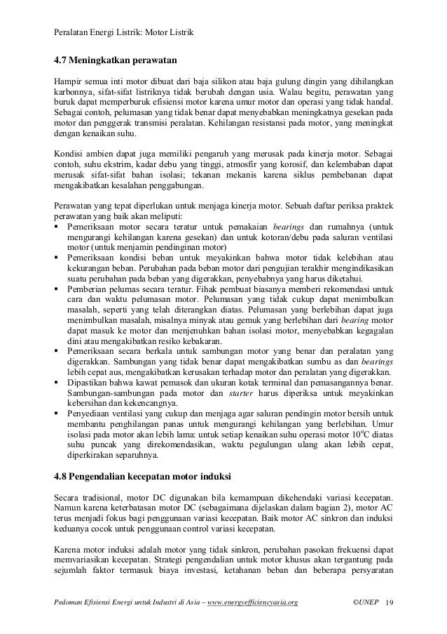 Motor listrik Motor listrik