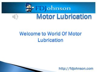 Motor lubrication