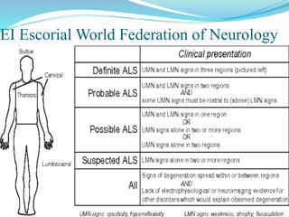 EI Escorial World Federation of Neurology
 