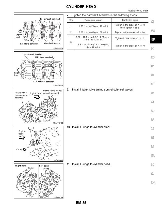 Motor nissan vq35 de pathfinder lr50