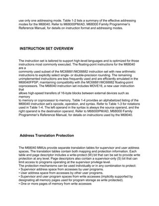 Motorola Mc68040 Microprocessor ::: | PDF