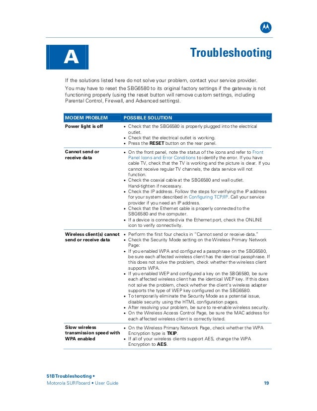Motorola Sbg6580 Service Manual Motorola Sbg6580 Service Manual